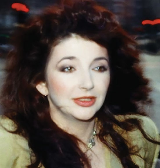 KATE BUSH professed her belief in angels.  (Photo: Philip Chappell aka squidney)