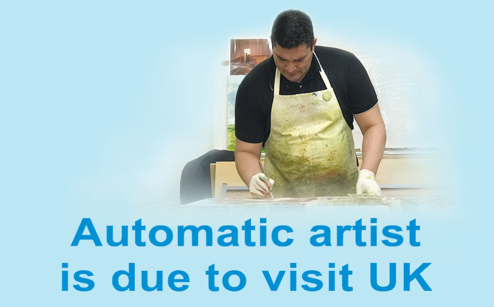 Automatic artist is due to visit UK