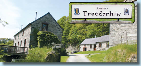 The picturesque village of Troedyrhiw, Glamorgan, South Wales.