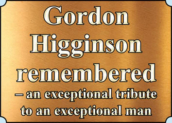 Gordon  Higginson  remembered  – an exceptional tribute  to an exceptional man