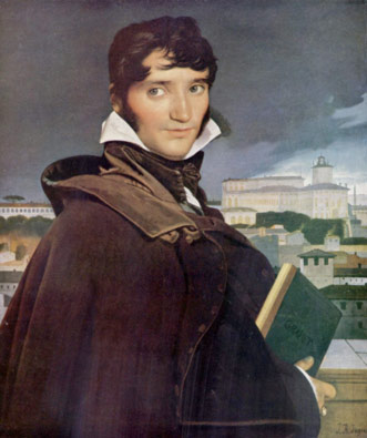 Portrait of Granet (1807)  by Jean Auguste Dominique Ingres