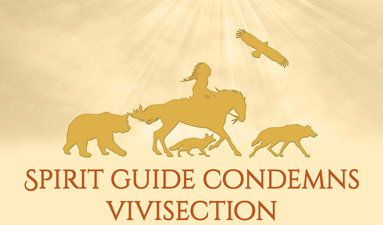 Spirit guide condemns vivisection