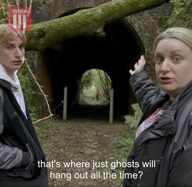 CHARLIE COOPER and his sister Daisy May Cooper are seen in a scene from “This Country.  (Photo BBC)