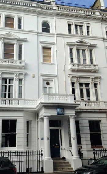 16 Queensberry Place, home of the College of Psychic Studies since 1925