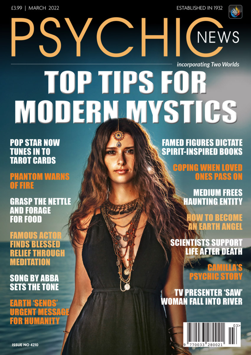 Psychic News - March 2022 issue Cover143-March-2022-FRONTPAGE