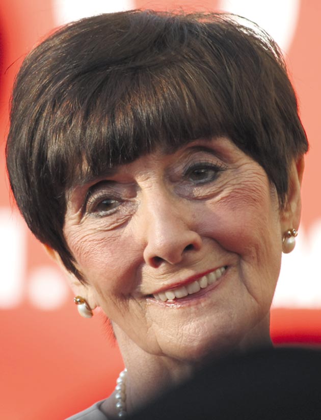 JUNE BROWN told of exploring a tunnel which inexplicably vanished. (Photo: Joe Freeman)