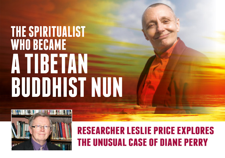 The Spiritualist  who became  a Tibetan  Buddhist nun – Researcher Leslie Price explores  the unusual case of Diane Perry