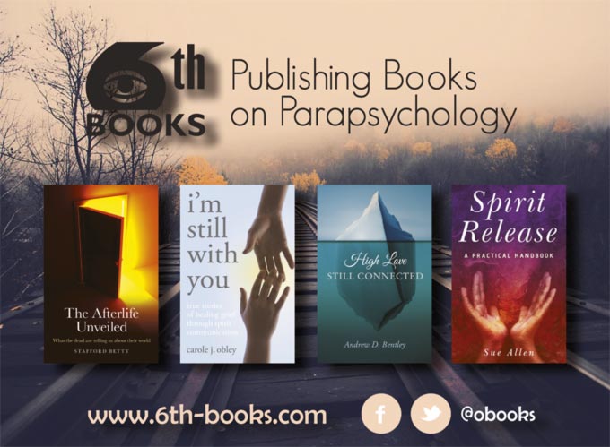 Bestsellers 6th Books – 6th Publishing Books on Parapsychology – www.6th-books.com – @obooks