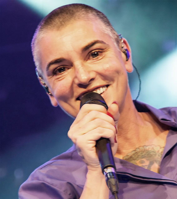 Sinéad O’Connor performing in 2014 (Photo: Bryan Ledgard)