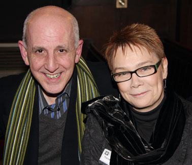Medium Gerard Smith with Sue Farrow